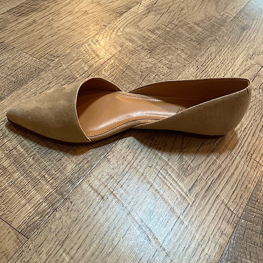Brand New!! J.Crew Zoe Suede O’Dorsay Flats. Never have been worn.